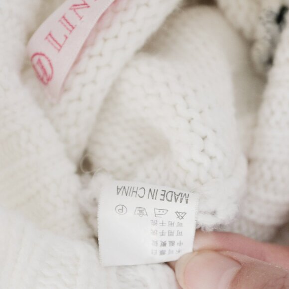 Coquette Piano Keys Turtleneck Sweater 🎹 VINTAGE - Picture 4 of 6